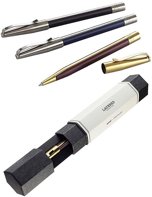 三菱鉛筆「uni」60周年記念　ポスタルコのデザイナー　ボールペン
